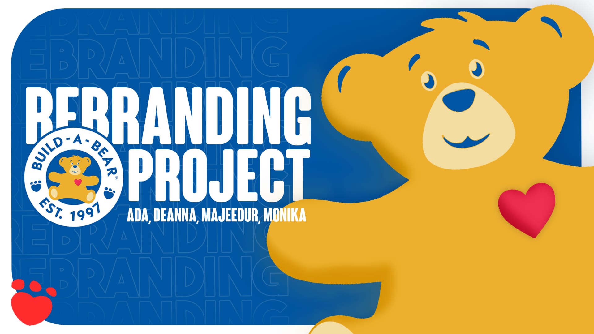 Build-A-Bear Rebrand Deck